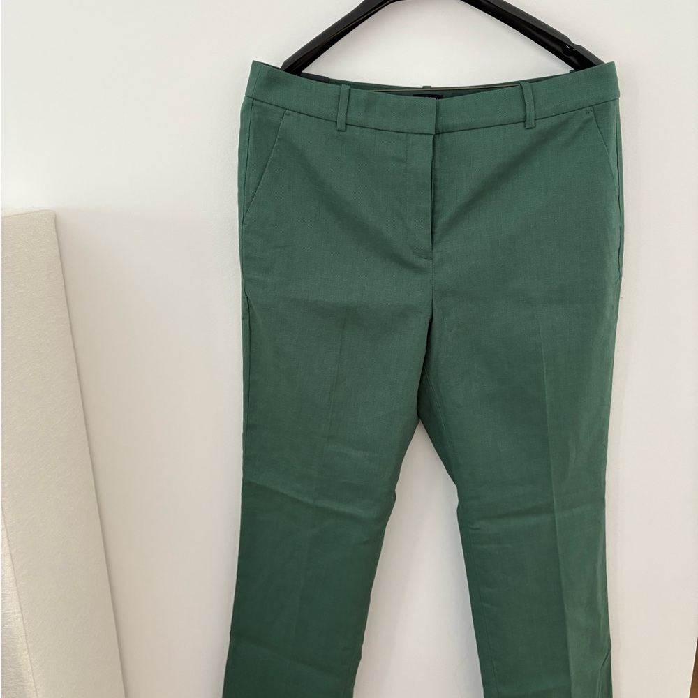 14 TALL J. Crew Sage Green Kallie Pants NWT
